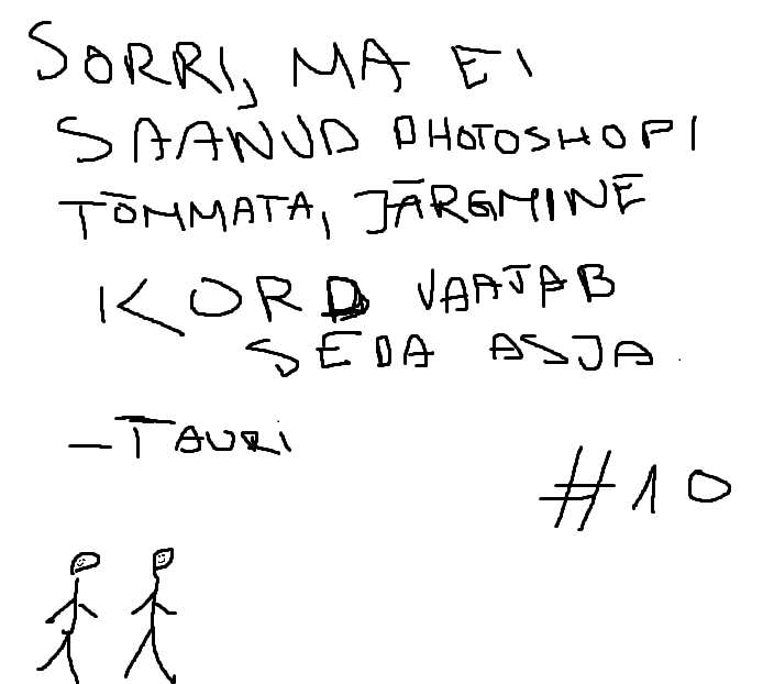 #10 kahekesi jälle