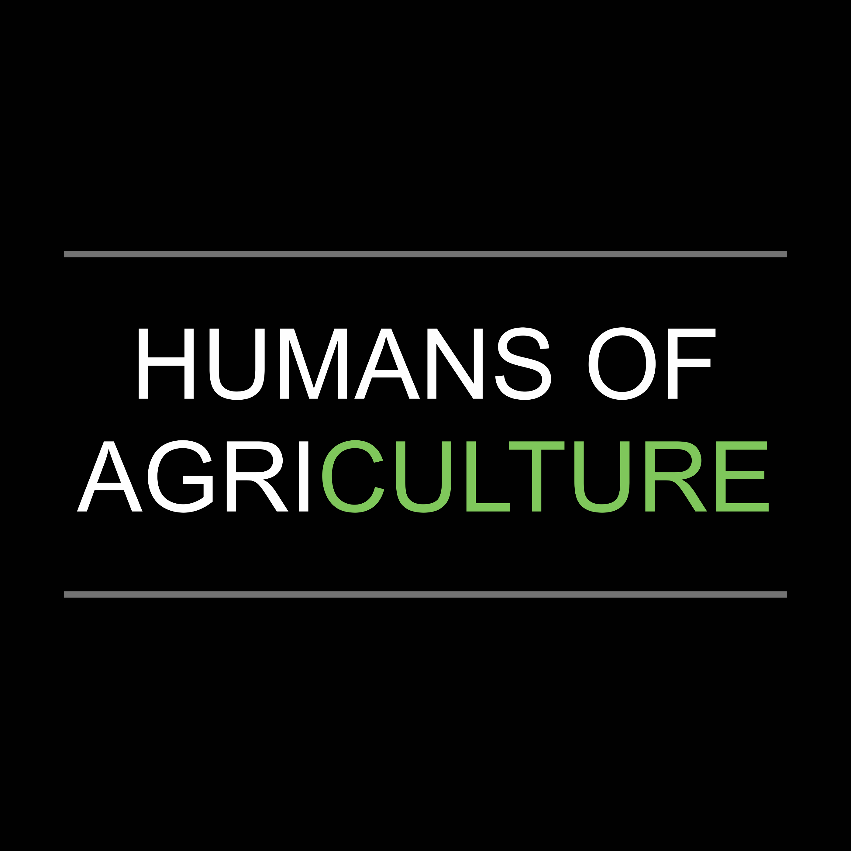 Humans of Agriculture - David Cornish