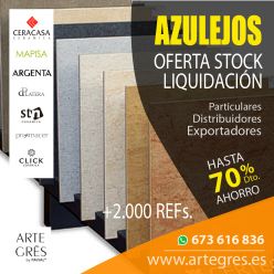 Presentación azulejos baratos en liquidación