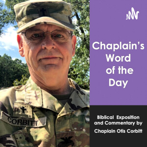 Chaplain's Word of the Day
