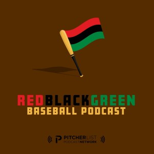 Red Black Green Baseball