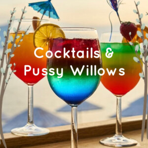Cocktails and Pussy Willows