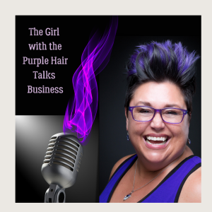 The Girl With The Purple Hair Talks Business