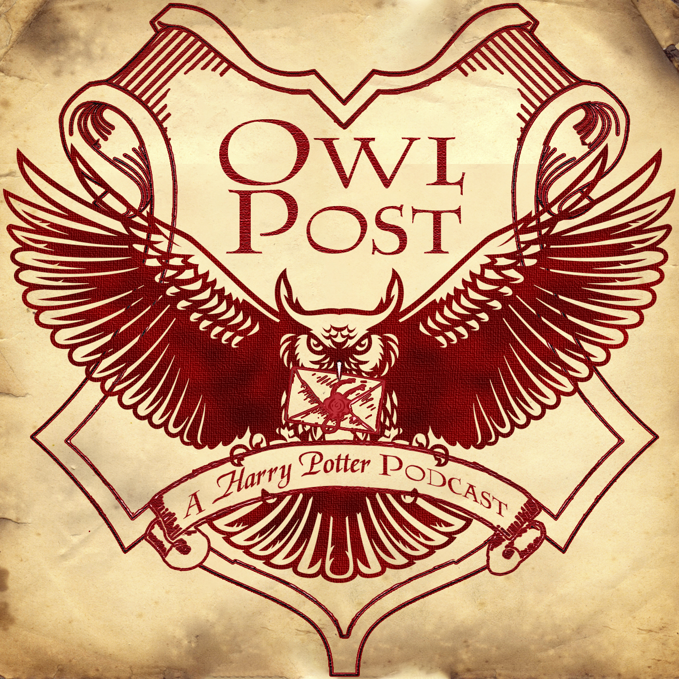 Harry Potter Owl Post Logo