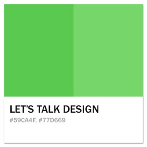 Let's Talk Design