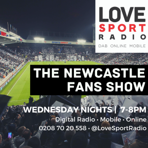 Newcastle Fans Show on Love Sport