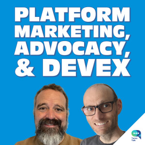Platform marketing, advocacy, DevEx, documentation, and Backstage