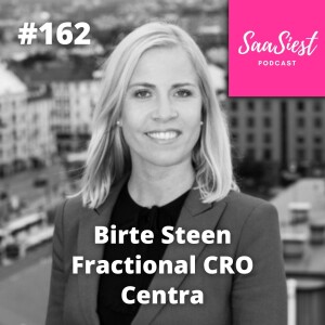 162. Birte Steen, Fractional CRO, Centra - The unstoppable formula to drive scalability and growth in SaaS