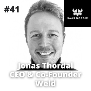 41. Jonas Thordal , Co-founder & CEO, Weld - How to leverage Professional Service to accelerate Product Sales!