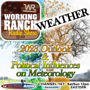 Ep 102: Weather… Outlook 2023 to Political Influences on Meteorology