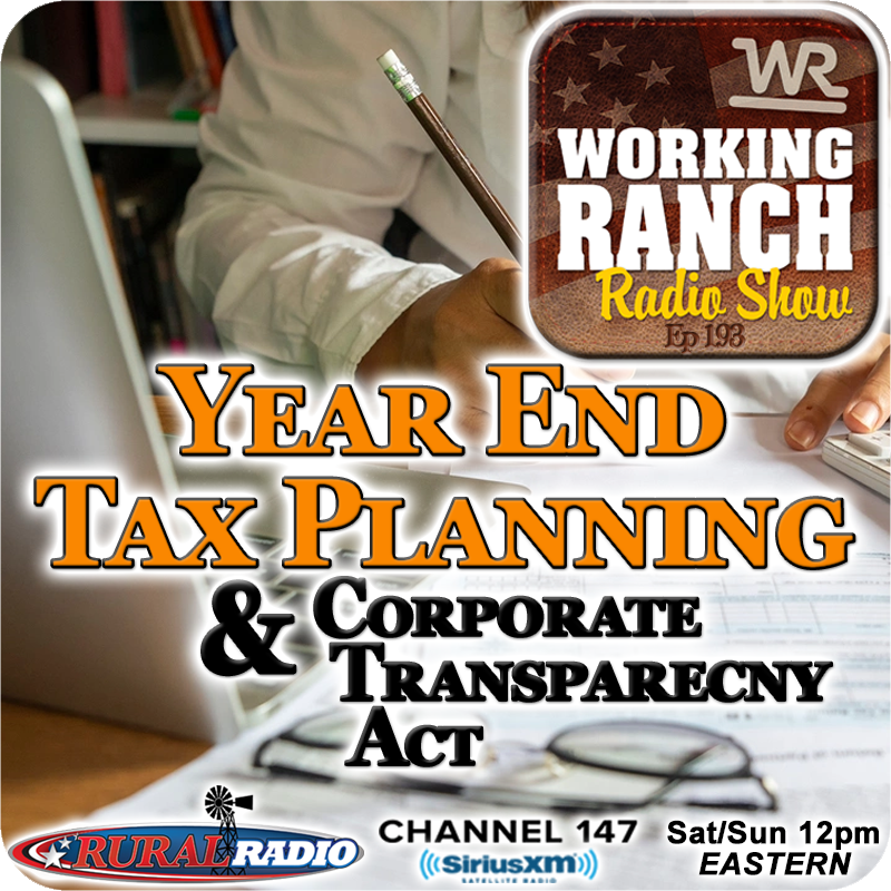 Ep 193: Year End Tax Planning & CTA