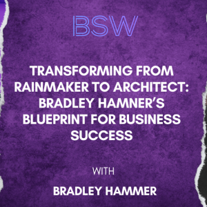 Transforming from Rainmaker to Architect: Bradley Hamner’s Blueprint for Business Success