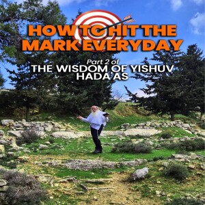 How To Hit The Mark Everyday | Part 2 of  The Wisdom of Yishuv HaDa'as