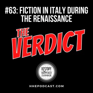THE VERDICT: Fiction in Italy during the Renaissance