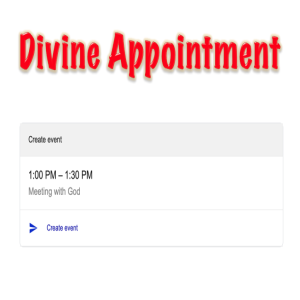 Divine Appointment (Full Message)