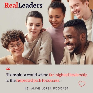  81. Real Leaders authoritative sustainable business and leadership magazine inspiring 25,000+ CEOs from 130+ countries with the stories of those doing well by doing good.
