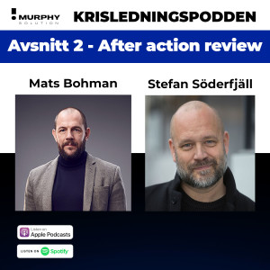 After Action Review med Stefan Söderfjäll