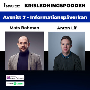 Informationspåverkan med Anton Lif