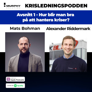 Hur blir man bra på att hantera kriser?