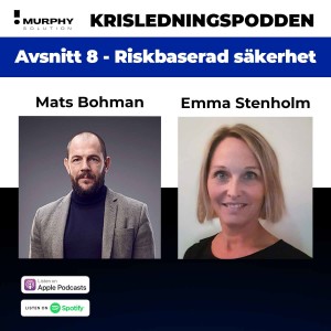 Riskbaserad säkerhet med Emma Stenholm