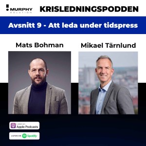 Att leda i tidspressade situationer med Mikael Tärnlund