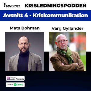 Kriskommunikation - 7 metoder med Varg Gyllander