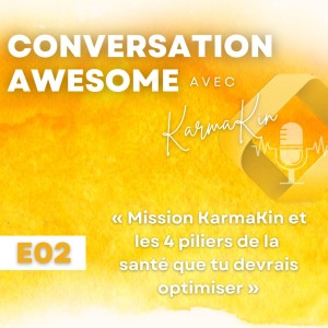 02 - Mission KarmaKin et les 4 piliers de la santé que tu devrais optimiser
