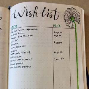 WHAT IS A WISH LIST?