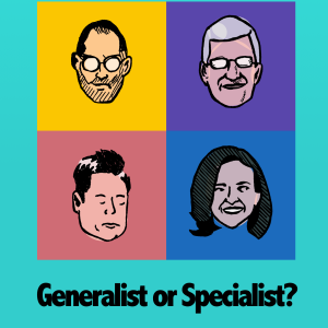 Forget to be a specialist..generalist are taking over!!!