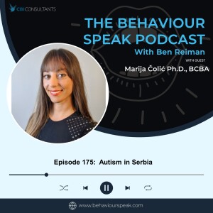 Episode 175: Autism in Serbia with Dr. Marija Čolić