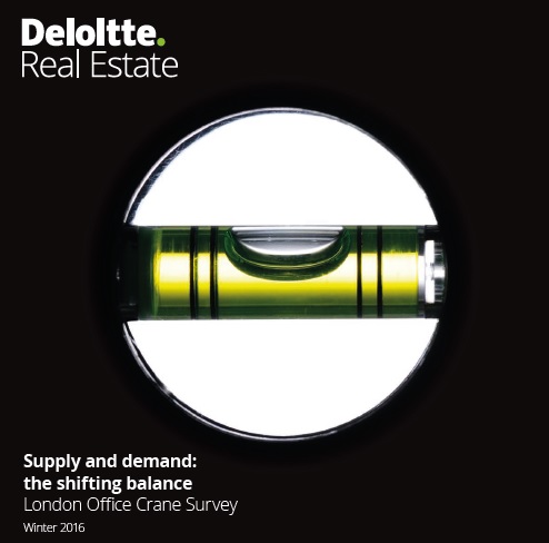 Deloitte Central London crane survey - new starts down by 42%