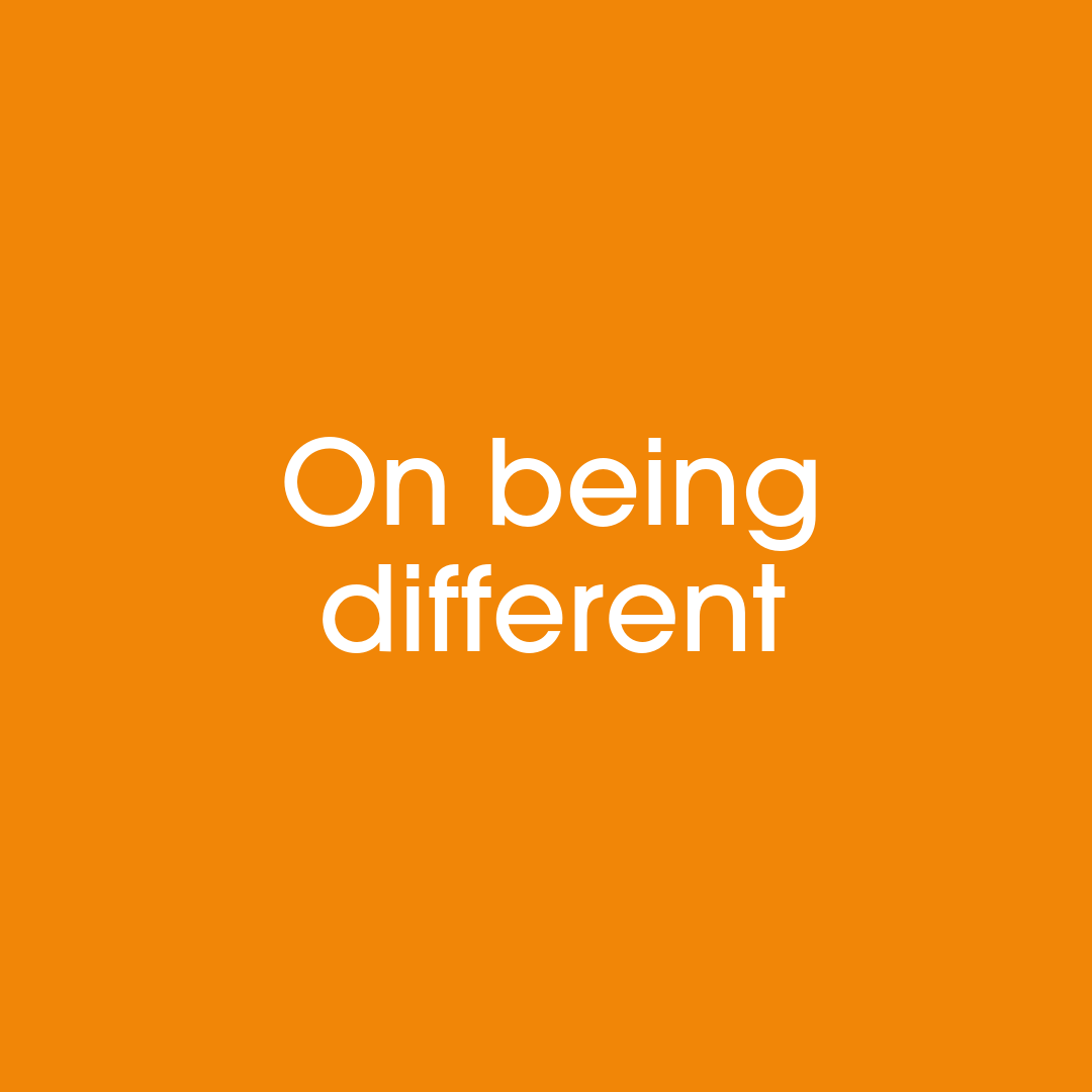 On being different