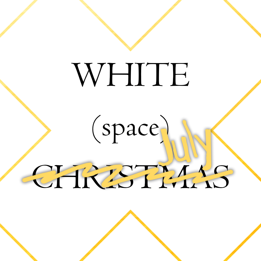 White (Space) July: Jesus, Mary & Martha