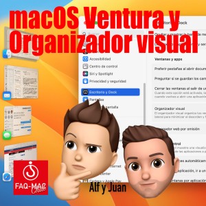 macOS Ventura y Organizador Visual