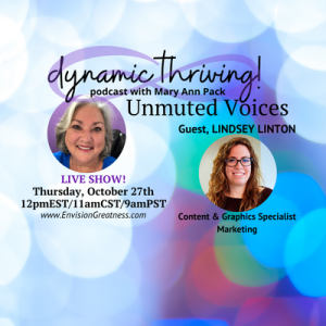 Ep 103 - Unmuted Voices with Lindsey Linton