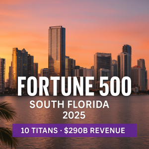 Fortune 500 Rollercoaster: South Florida’s 10 Titans—Billion-Dollar Wins, Slides & Shock-Proof Profits