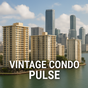 Vintage Condo Pulse: Real-Time Shifts in South Florida’s Retro Towers