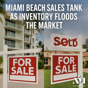Miami Beach Sales Tank as Inventory Floods the Market