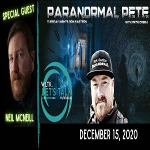 Paranormal Pete Show Ep 4 Rogue Edition with Parapsychologist Neil McNeill