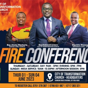 Chariots of Fire || Bishop Dr. Dodzweit Achero || Fire Conference || 03.06.2023 #itsamovement