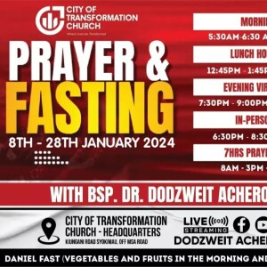 A True Companion || Bishop Dr. Dodzweit Achero || Day 16 of 21 Days Prayer & Fasting || 23.01.2024