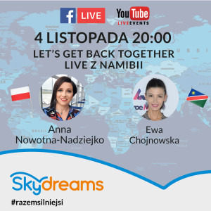 Live z Namibii - Anna Nowotna-Nadziejko & Ewa Chojnowska-Lesiak (Szpilki w plecaku)