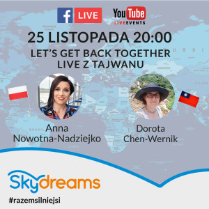Live z Tajwanu - Anna Nowotna-Nadziejko & Dorota Chen-Wernik