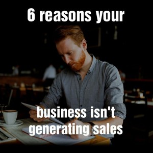 Episode 105: 6 Reasons Your Business Isn't Generating Sales
