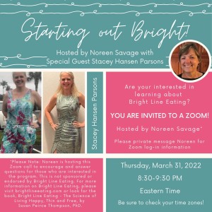 Starting Out Bright - hosted by Noreen Savage with special guest, Stacey Hansen Parsons