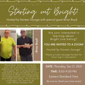 Starting Out Bright  - Hosted by Noreen Savage with special guest, Brian Boyd