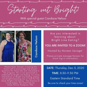 Starting Out Bright  - Hosted by Noreen Savage with special guest, Candace Nelson