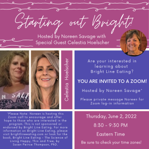 Starting Out Bright - hosted by Noreen Savage with special guest, Celestia Hoelscher