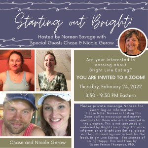 Starting Out Bright - hosted by Noreen Savage with special guests, Chase and Nicole Gerow