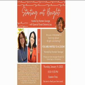 Starting Out Bright - hosted by Noreen Savage with special guest, Deanna Ley